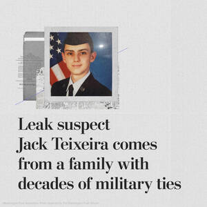Forced Family Porn Caption - Accused document leaker Jack Teixeira comes from a military family - The  Washington Post