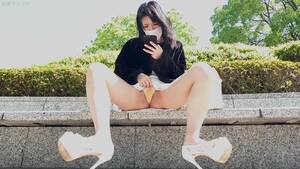 japanese upskirt masturbating - Japan Public Upskirt Mast 2 - ThisVid.com