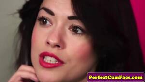 free retro porn close up - Free Retro British cocksmoker gets her face jizzed (Ava Dalush) Porn Video  HD