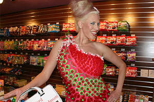 Candy Food Porn - Food porn: Candy dress from Candy Addict & designer George Johnson - MOUTH  BY SOUTHWEST
