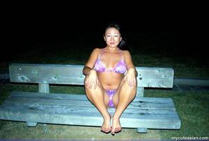 horny asian wife outdoors - MyCuteAsian filipino Busty asian wife poses nude outdoor Pics