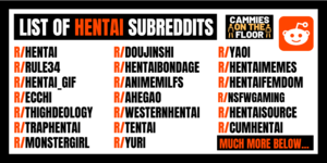 hentai subreddit - A Comprehensive List Of All The Hentai Subreddits