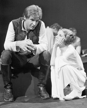 Carrie Fisher Fucking - Carrie Fisher on Harrison Ford: 'I love him. I'll always feel something for  him' | Carrie Fisher | The Guardian