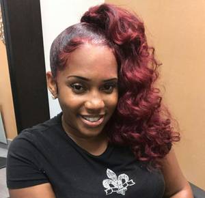 Black Ponytails - Hair Ponytail, Ponytail Styles, Hair Styles, School Hairstyles, Weave  Hairstyles, Medium Hairstyles, Long Ponytails, Black Girls Hairstyles,  Homecoming Hair