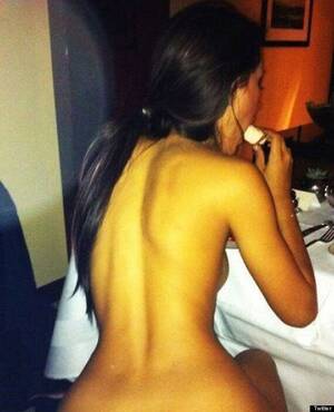 Kim Kardashian Nude - Kim Kardashian Nude Photo A Hoax: Porn Star Amia Miley Claims It Is Her In  Snap | HuffPost UK News