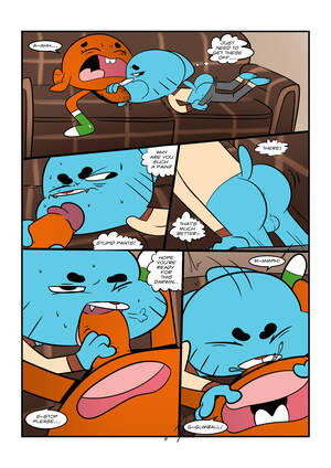 Amazing World Of Gumball Sex Cartoon - Rule34 - If it exists, there is porn of it / jerseydevil, darwin watterson,  gumball watterson / 1281134