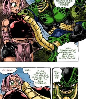 Dragon Ball Z Cell Porn - Sakura X Cell comic porn | HD Porn Comics