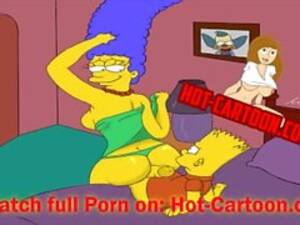 Bart Fuckin - Porn dos Simpsons # 1 Bart fuck Marge Cartoon Porn HD | vids N16698673