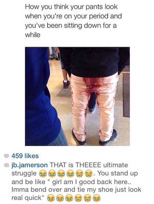 Lesbian Period Funny - Follow pinterest @TheyloveeSyiee