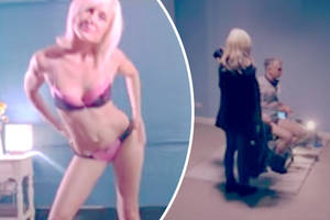 Champagne Kim Kardashian Porn Captions - Virtual reality stripper distracts a man as he is burgled