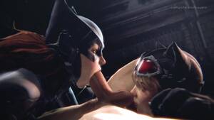 Arkham Knight Barbara Porn - Batman: Arkham Knight Barbara Gordon Blowjob 3d - Lewd.ninja