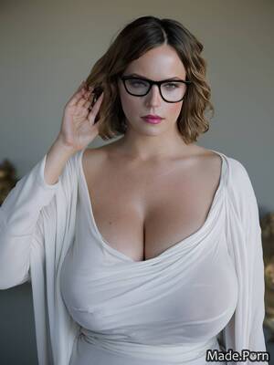 chubby girls big boobs glasses - Porn image of glasses woman 20 nude coronation robes big tits chubby  created by AI