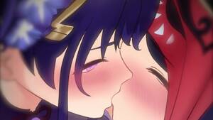 girl anime hentai lesbians kissing - Lesbians Kissing while Giving Boobjob - Pornhub.com
