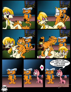 Garfield Porn Comics - Rule 34 - 2boys 2girls anal anal penetration anal sex anthro anus arlene ( garfield) being watched cat cleo catillac comic crossover cunnilingus  domestic cat english text escoria feline female garfield (series) garfield