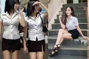Asian Schoolgirl Uniform Sex - Thai school girls - longer skirts, bigger blouses | Thaiger