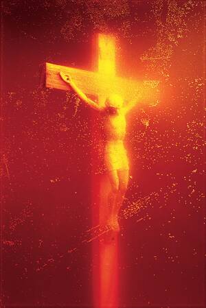 Crucifixion Porn Pissing - Conservatives Still Pissed About 'Piss Christ' | by MEL | MEL Magazine |  Medium
