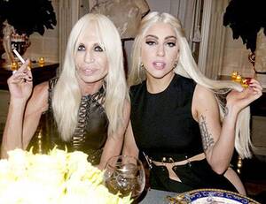 Lady Gaga Porn Blonde - REVEALED: Leaked photos show makeupless Lady Gaga in non-airbrushed Versace  campaign | Independent.ie