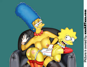 Big Boobs Marge Simpson Feet - Slutty Marge Simpson masturbating when Home - XXX Dessert - Picture 2