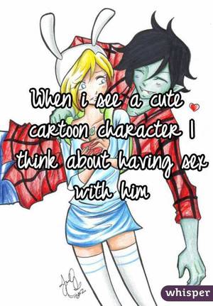 cartoon sex characters - i see a cute cartoon character I think about having sex with him jpg 640x920