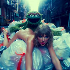 celebrity bent over toon porn - Rule34 - If it exists, there is porn of it / oscar the grouch, taylor swift  / 7972017