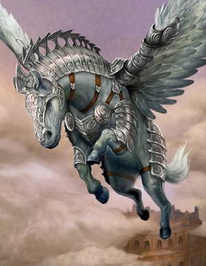 Gothic Art Fantasy Monster Porn - Dreadnought Pegasus - artist?