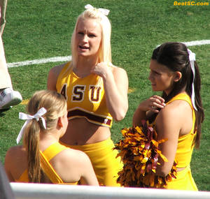 Cheer Girls Porn - â€œMight as well be Walking on the Sun (Devils).â€