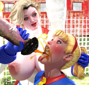 Furry Porn Piss Girl - Power Girl's Piss-Drinking Ponygirl by scatwoman