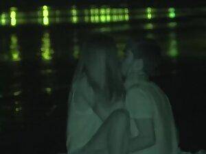 night beach sex videos - Hot sex caught by voyeur during the night on the beach - Voyeur Videos