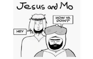 Mohammed Getting Fucked By A Goat In The Ass - ... jesus-and-muhammad-cartoon-1-maajid-nawaz ...