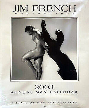 Gay Male Porn Stars 2003 - Jim French 2003 ANNUAL MAN CALENDAR 11x8.5\