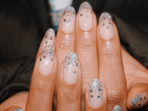 Black Porn Stars With Nail Polish - 23 Glitter OmbrÃ© Nail Designs For Your \