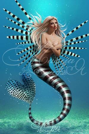 Mermaid Gina Wild Porn - I would love to make a lion fish mermaid costume!
