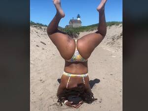 nude beach anal - Video of Tiara Mack, R.I. State Senator, Twerking on TikTok Goes Viral
