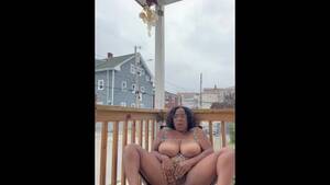 ebony mature flashing tits outdoors - Ebony Flashing Outside Porn Videos | Pornhub.com