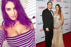 Flushed Away Porn Captions - August Ames and husband Kevin Moore