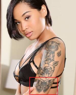asian porn star tattoo - Honey Gold's 25 Tattoos & Their Meanings - Body Art Guru