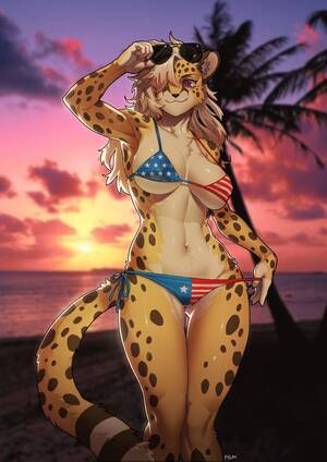 Cheetah Hentai Porn - Cheetah girl on the beach [Original] free hentai porno, xxx comics, rule34  nude art at HentaiLib.net