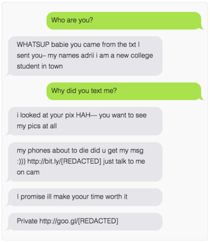 free sex text messaging - Tasty Spam: SMS Sex Spammer Moves into the Cloud | PCMag