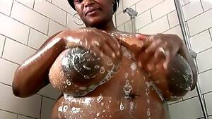 black ebony boobs shower - Free Big Black Boobs Shower Porn Videos - GoFucker.Net