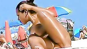 big tits ass beach - Big boobs and sporty asses at nude beach | voyeurstyle.com