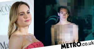 Brie Larson Porn Captions - Brie Larson commends artist who uses show to name alleged rapist | Metro  News