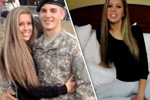 hot cheating girlfriend - Navy Seal finds out girlfriend is cheating online