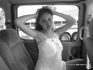 mexican big tits in car - 
