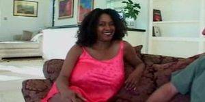 ebony friend porn - Giant Ebony Boobs Milf hot sex with White friend