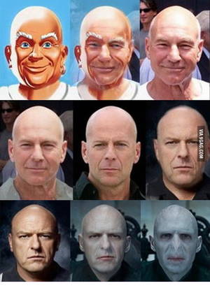 Lord Voldemort Porn - Are you trying to tell me Mr. clean is Lord Voldemort?