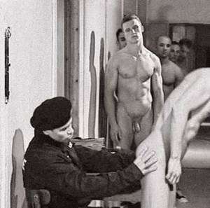black vintage nude soldiers - ofinteresttosome: â€œMe next! Me next! â€