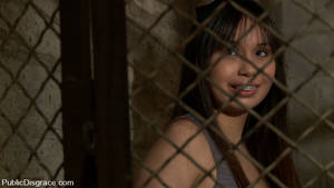 naked slave asian beauty - Asian sex slave gets her helpless holes attacked by multiple brutal cocks