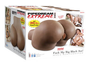big black booty sex toy - Pipedream Extreme Fuck My Big Black Ass Masturbator â€“ BedRoomJoys.com