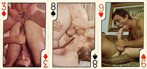 big cock card - Vintage Erotic Playing Cards for sale from Vintage Nude Photos!