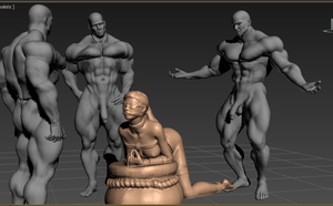gangbang 3d art - Free OBJ file Gangbang BDSM ðŸ«¦ãƒ»Model to download and 3D printãƒ»Cults